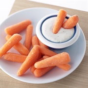 Carrots With Ranch Dip