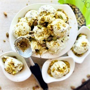 Pistachio Cardamom Ice Cream