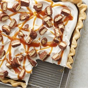 Twix Slab Pie