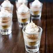 Nutella Salted Caramel Cheesecake Shooters