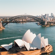 Sydney Opera House & Harbour Bridge, Australia