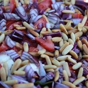 Tomato Salad With Pine Nuts