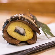 Egg and Eel Wrap