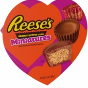 Reese's Peanut Butter Cups Miniatures Heart