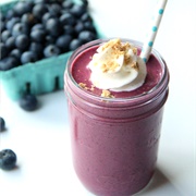 Blueberry Pie Smoothie