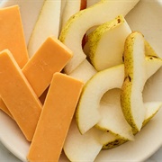 Cheddar and Pear