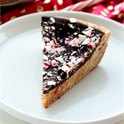 Peppermint Bark Sugar Cookie Pie