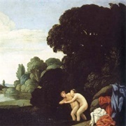Landscape With Salmacis and Hermaphroditus (Carlo Saraceni)