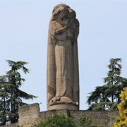Vierge Du Mas Rillier, Miribel, Ain, France