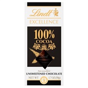Lindt Excellence 100% Cocoa