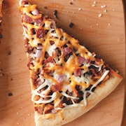 Cheesy Bacon Burger Pizza