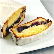 Blueberry Jam Lemonade Cake