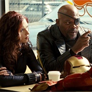 Nicktasha - Nick Fury and Natasha Romanoff