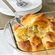 Chicken Pot Pie Bubble-Up Bake