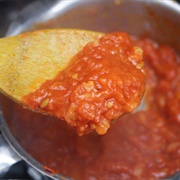 Tomato Purée W Garlic and Herbs