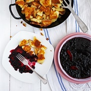 Baked Elderberries