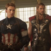 Thundershield -  Thor and Steve Rogers