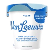 Van Leeuwen Vegan Dark Chocolate Peanut Butter Swirl Frozen Dessert