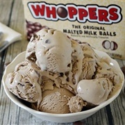 Whoppers Ice Cream