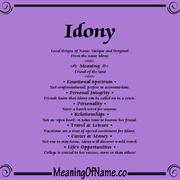 Idony