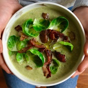Brussels Sprout & Bacon Soup