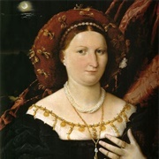 Portrait of Lucina Brembati (Lorenzo Lotto)