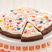 Brownie Birthday Cake