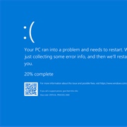 The Blue Screen of Death