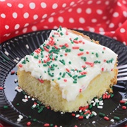 Holiday Sugar Cookie Cake