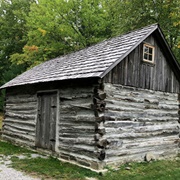 Slept in a Log Cabin