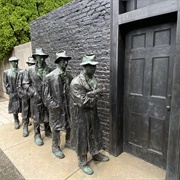 Great Depression Breadline Statue, New Jersey