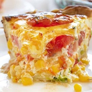 Tomato and Corn Pie