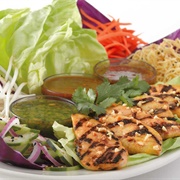 Thai Lettuce Wraps With Chicken