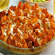 Potato Wedge Cheese Pie