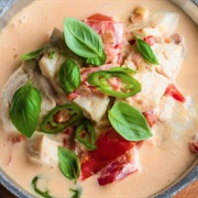 Coconut Fish With Tomato (Fiji)