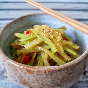 Pickled Broccoli Stem
