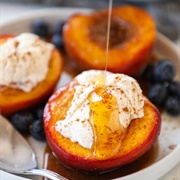 Baked Nectarine