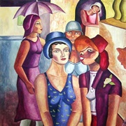 Five Girls From Guaratingueta (Emiliano Di Cavalcanti)