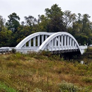 Marsh Rainbow Arch Bridge, Riverton, KS