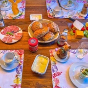 Traditional German Breakfast
