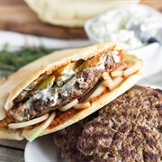 Serbia - Pljeskavica