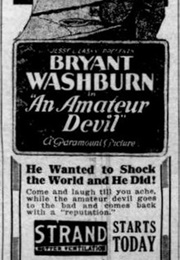 An Amateur Devil (1920)