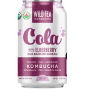 Wild Tea Kombucha Cola With Elderberry