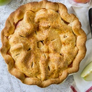 Deep Dish Dulce De Leche Apple Pie