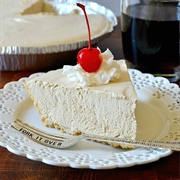 Frosty Dr. Pepper Float Pie