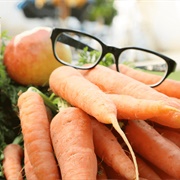 Carrots Gives You 20/20 Vision