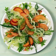 Arugula Fennel and Apricot Salad
