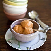 Nectarine Sherbet