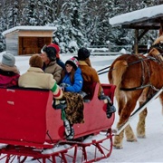 Ridden in a One Horse Open Sleigh