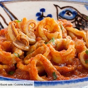 Calamars a La Basquaise